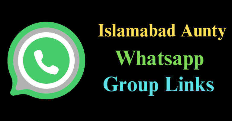 Islamabad Aunty Whatsapp Group
